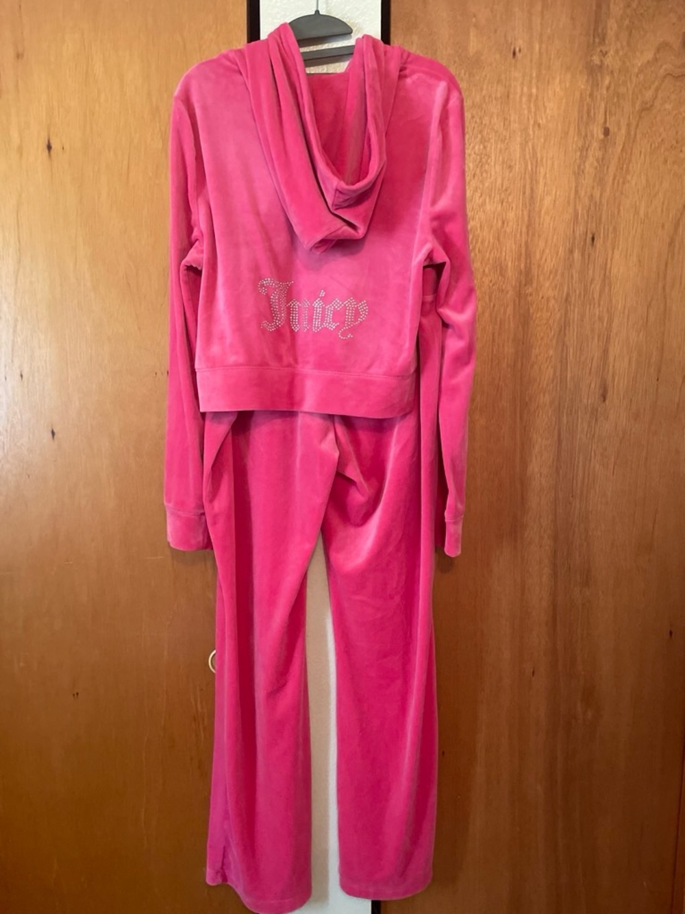 Juicy Couture Hot Pink Velour Hoodie